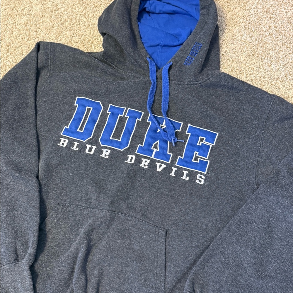 Duke Blue Devils Gray Hoodie